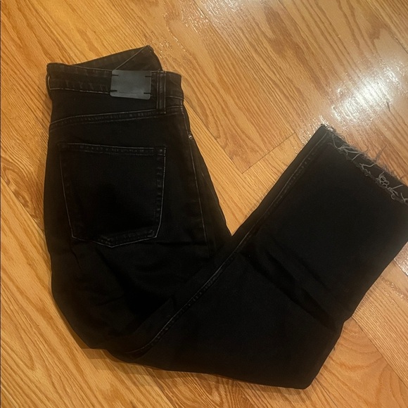 Zara Authentic Black Denim Pants - Picture 4 of 4